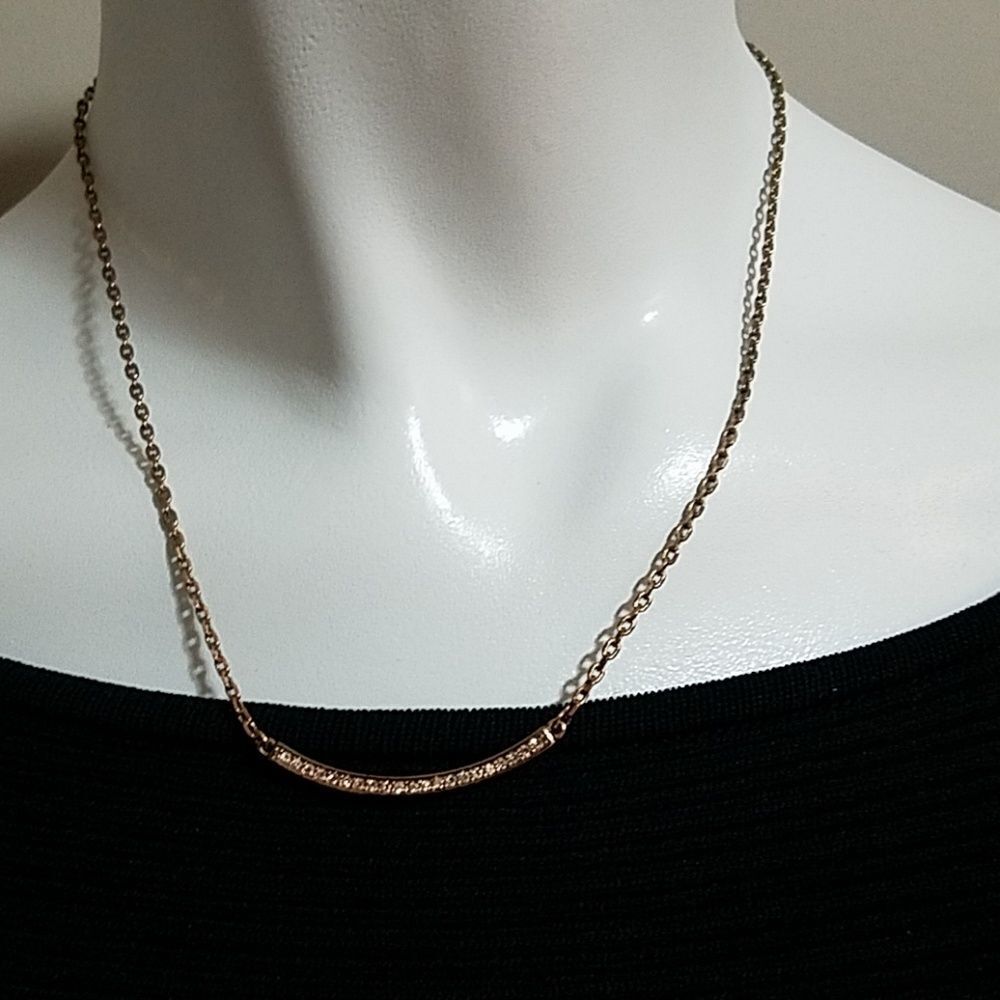 Stunning Michael Kors Rose Gold Necklace